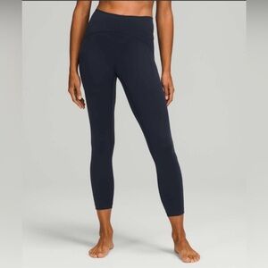 EUC Lululemon Instill High-Rise Tight 25" in True Navy